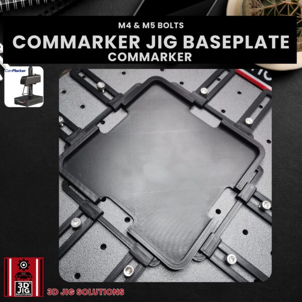 ComMarker Jig Swapping Baseplate - Quick Change Alignment Fixture for Galvo, UV & Fiber Lasers - Image 2