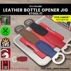 xTool F1 bottle opener laser jig