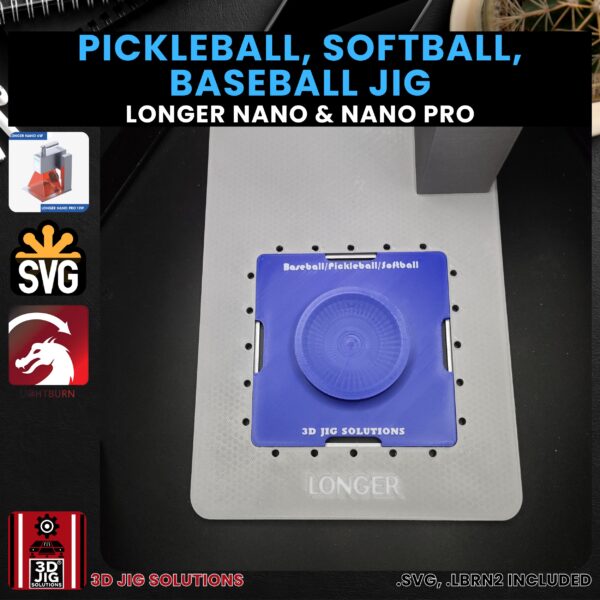 Longer Nano Pro Laser Jig for Baseball, Softball & Pickleball - Sports Ball Alignment - Image 4