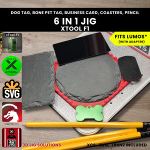 xTool F1 6 in 1 laser jig