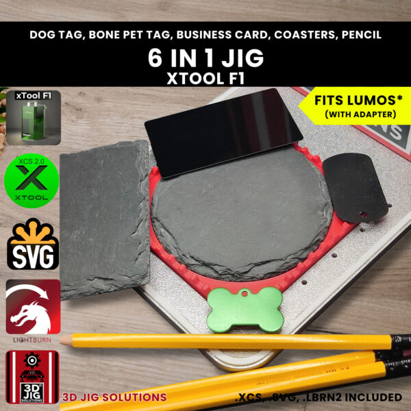 xTool F1 6 in 1 laser jig