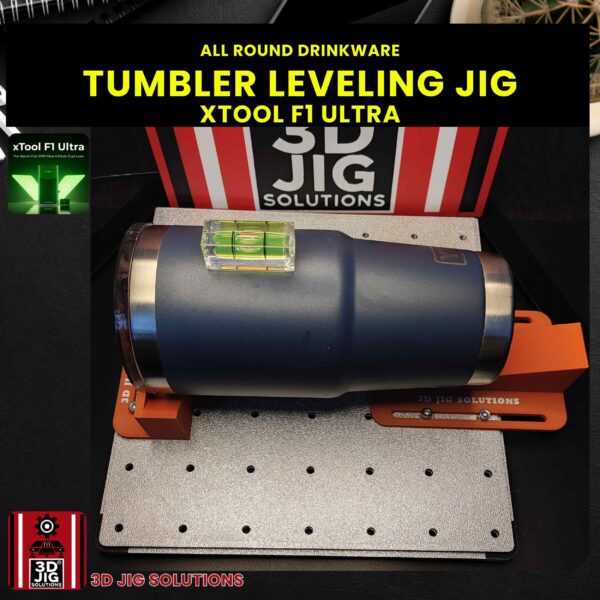 xTool F1 Ultra Tumbler Leveling Jig - Easy Alignment for Mugs, Wine Glasses, Yeti & Stanley - Image 3
