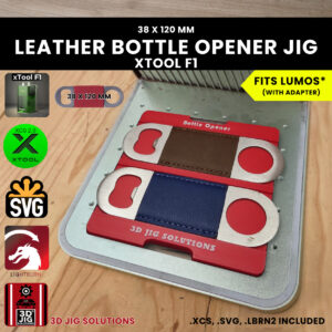 xTool F1 bottle opener laser jig