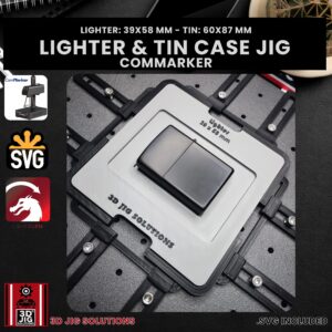 ComMarker laser jig for Zippo lighters