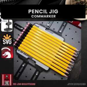 ComMarker laser jig for hexagon pencils