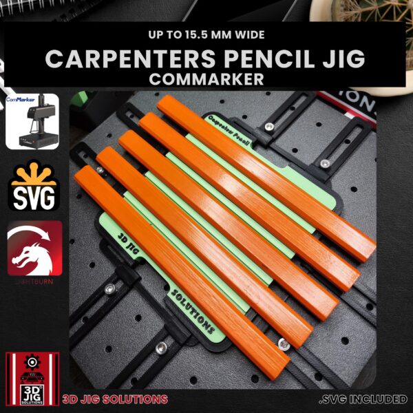 ComMarker laser jig for builder's pencils