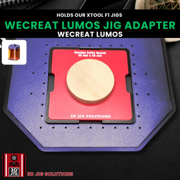 WeCreat Lumos Jig Adapter: Use xTool F1 Jigs on Lumos - Image 7