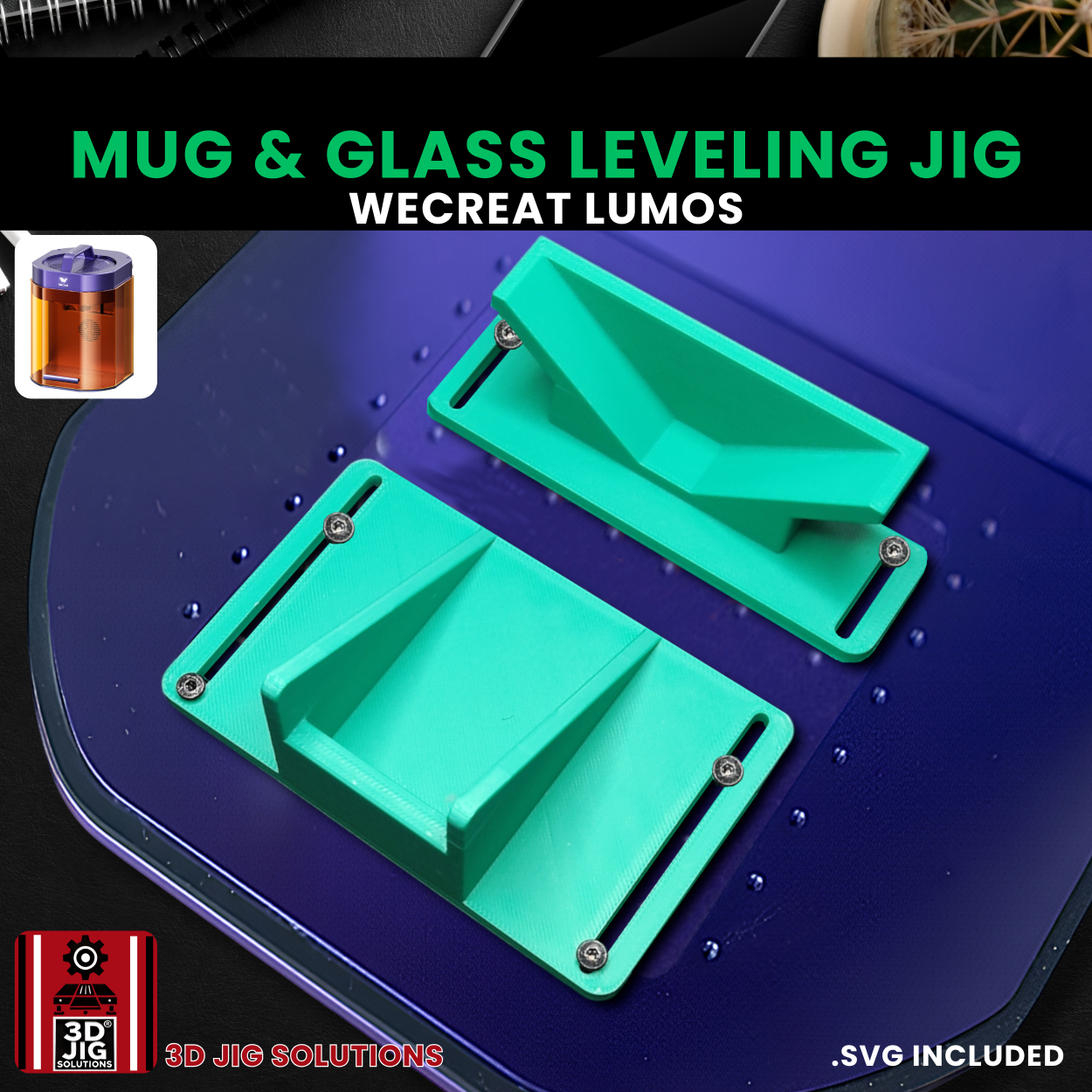 WeCreat Lumos Mug and Glass Leveling Jig - Image 2