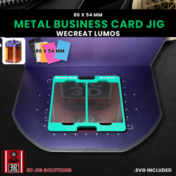 WeCreat Lumos Metal Business Card Engraving Jig - Image 3