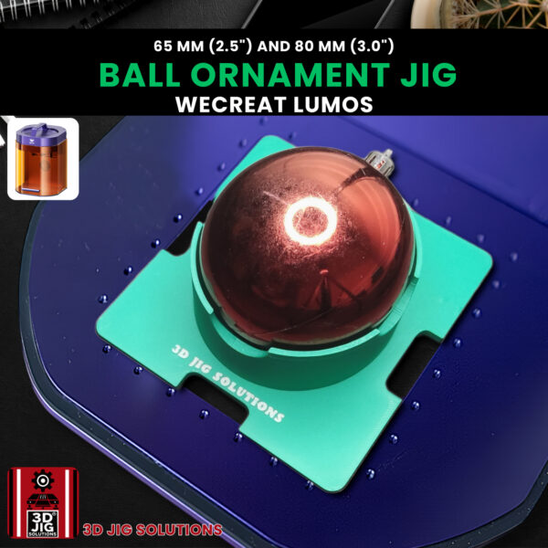 WeCreat Lumos Ball Ornament Jig | Christmas Bauble Engraving Fixture - Image 7