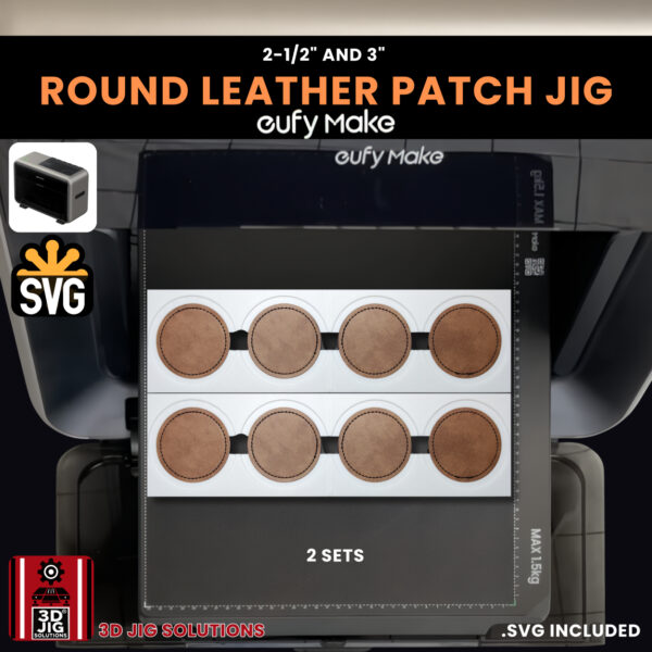 EufyMake E1 Round Hat Patch Jig | UV Printer Fixture - Image 9