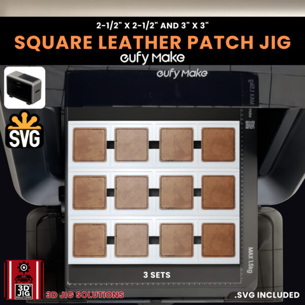 EufyMake E1 Square Hat Patch Jig | UV Printer Fixture - Image 10