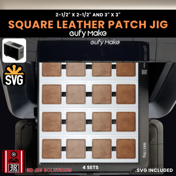 EufyMake E1 Square Hat Patch Jig | UV Printer Fixture - Image 11