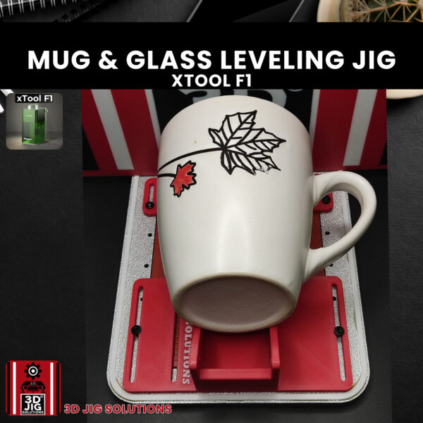 xTool F1 Mug and Glass Leveling Jig - Image 2