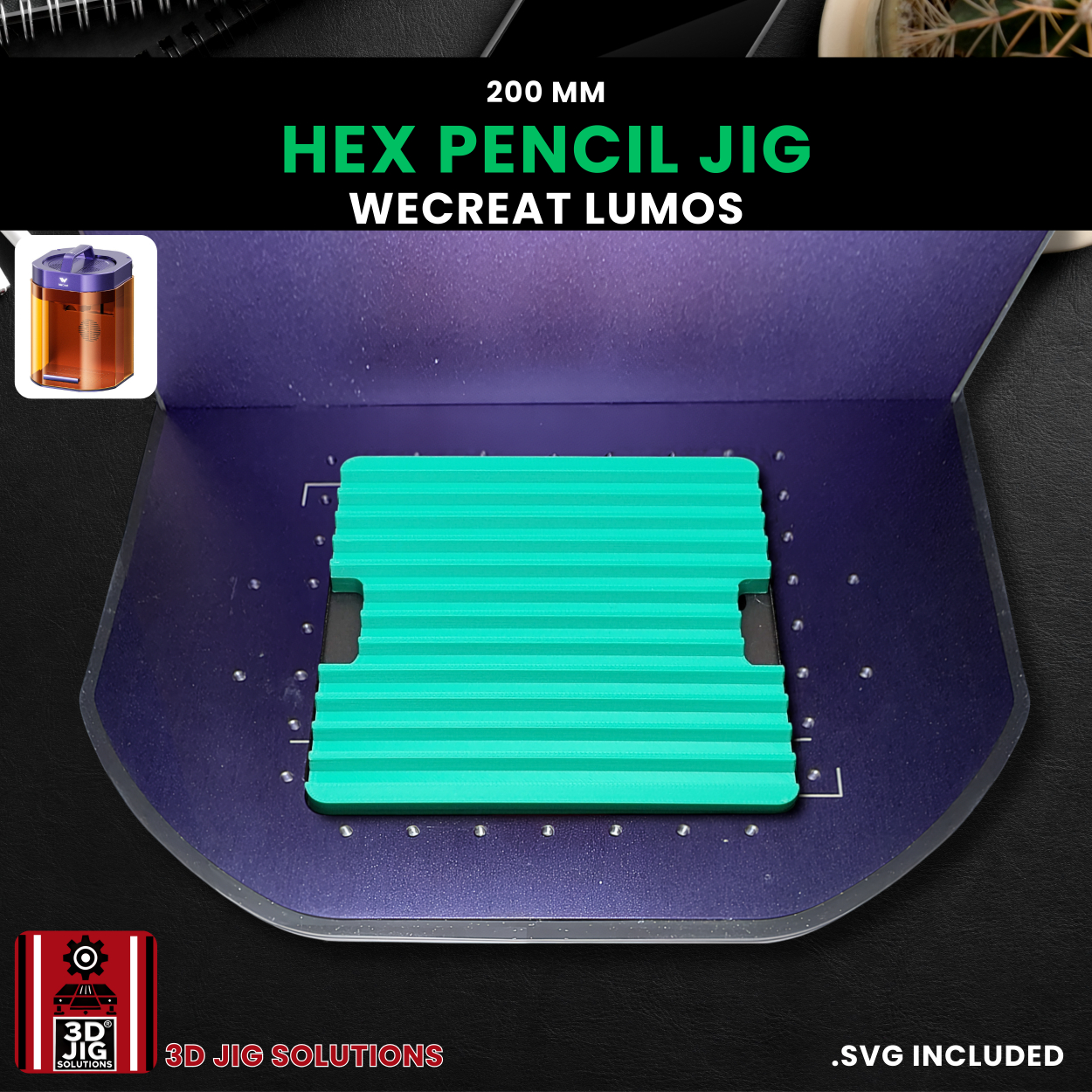 WeCreat Lumos Pencil Laser Engraving Jig - Image 3