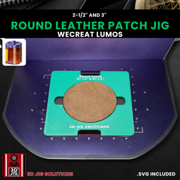 WeCreat Lumos Round Hat Patch Engraving Jig - Image 2