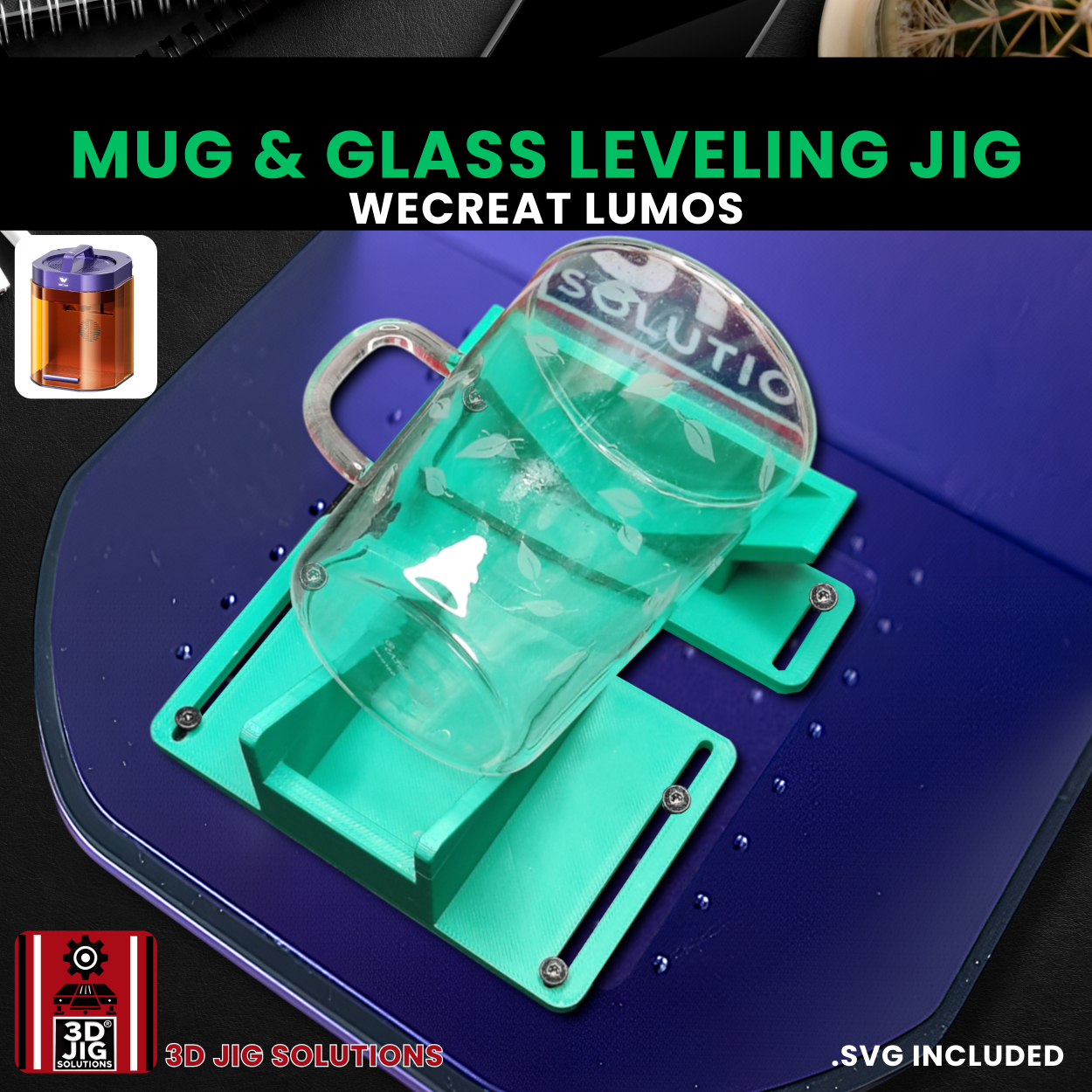 WeCreat Lumos Mug and Glass Leveling Jig - Image 3