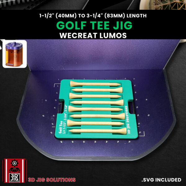WeCreat Lumos Golf Tee Laser Engraving Jig - Image 5