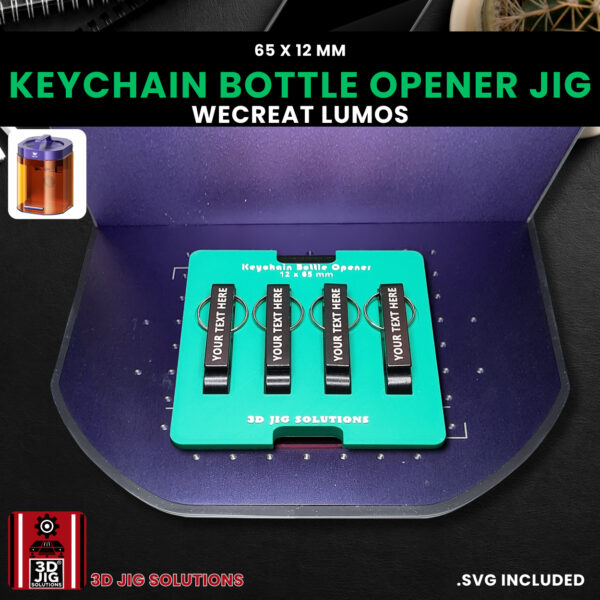 WeCreat Lumos Keychain Bottle Opener Engraving Jig - Image 6
