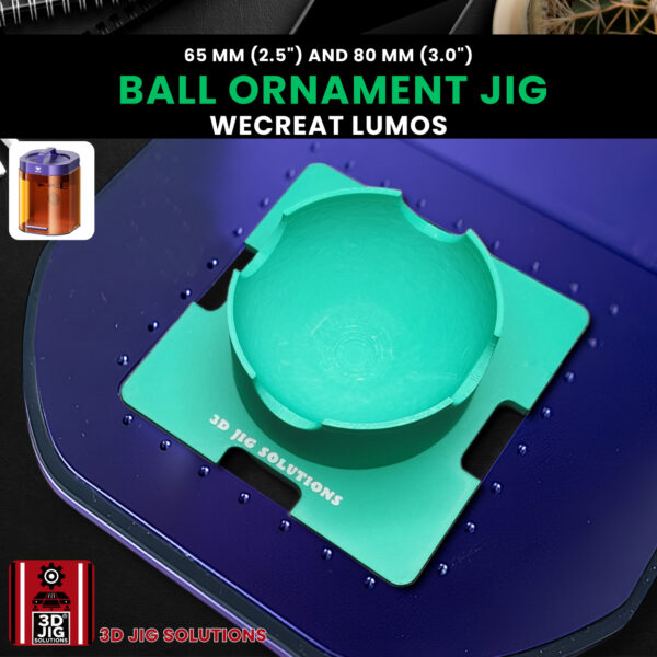 WeCreat Lumos Ball Ornament Jig | Christmas Bauble Engraving Fixture - Image 8