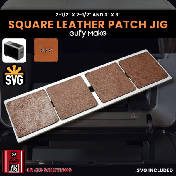 EufyMake E1 Square Hat Patch Jig | UV Printer Fixture - Image 2