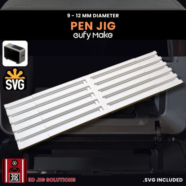 EufyMake E1 Pen UV Printer Alignment Fixture | 9-12mm Pen Jig - Image 2