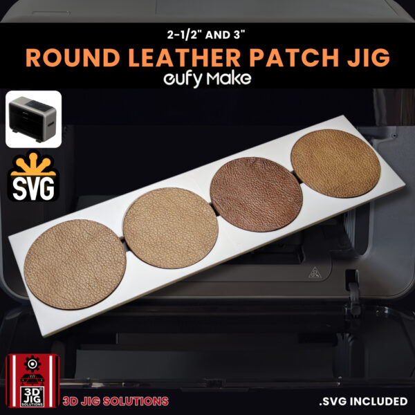 EufyMake E1 Round Hat Patch Jig | UV Printer Fixture - Image 2
