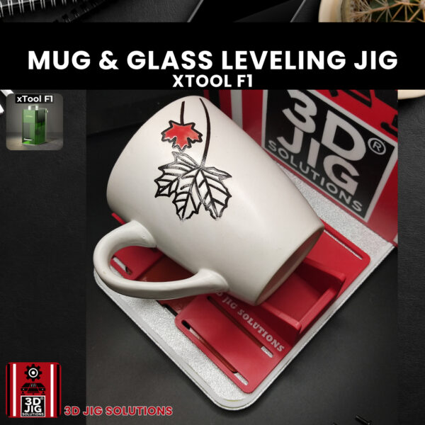 xTool F1 Mug and Glass Leveling Jig - Image 3