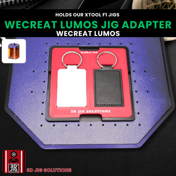 WeCreat Lumos Jig Adapter: Use xTool F1 Jigs on Lumos - Image 2