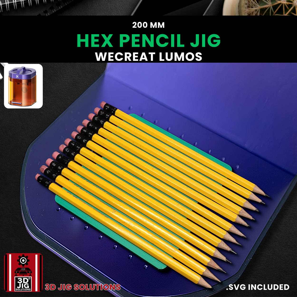WeCreat Lumos Pencil Laser Engraving Jig - Image 4