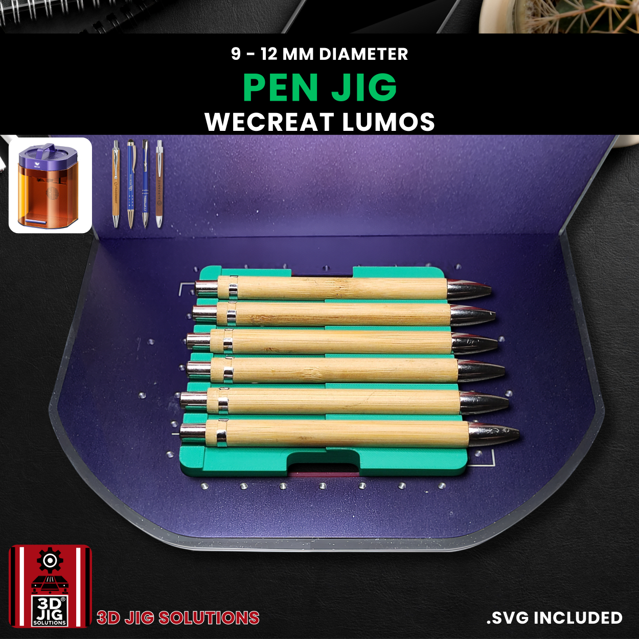 WeCreat Lumos Pen Laser Engraving Jig - Image 5