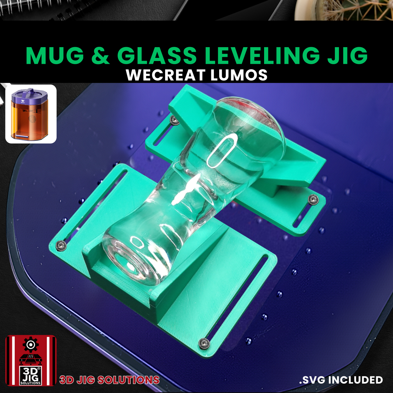 WeCreat Lumos Mug and Glass Leveling Jig - Image 4