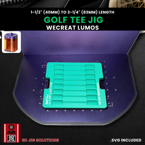 WeCreat Lumos Golf Tee Laser Engraving Jig - Image 6