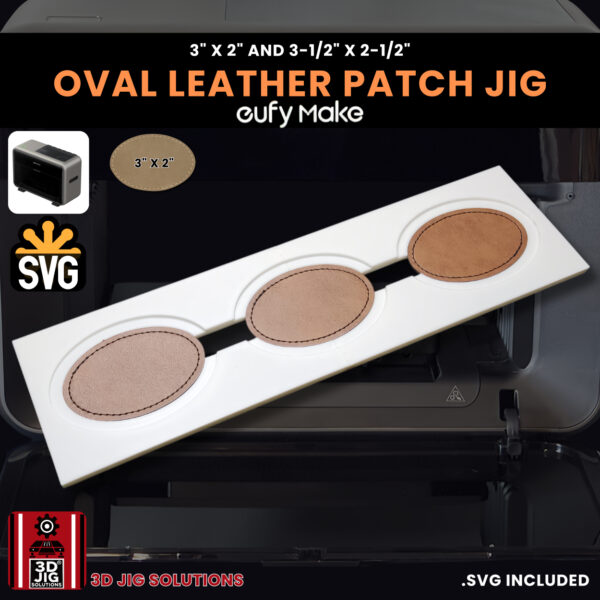 EufyMake E1 Oval Hat Patch Jig | UV Printer Fixture - Image 3