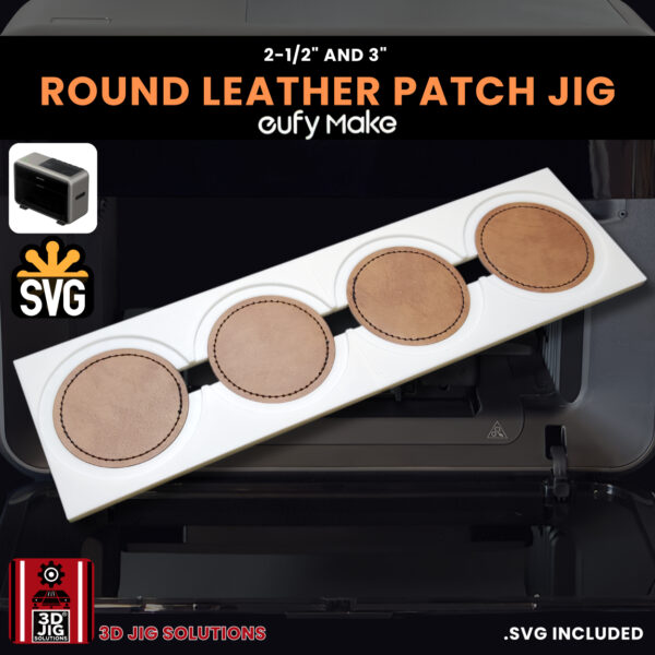 EufyMake E1 Round Hat Patch Jig | UV Printer Fixture - Image 3