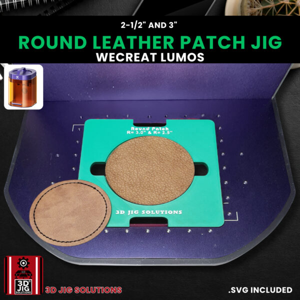 WeCreat Lumos Round Hat Patch Engraving Jig - Image 4