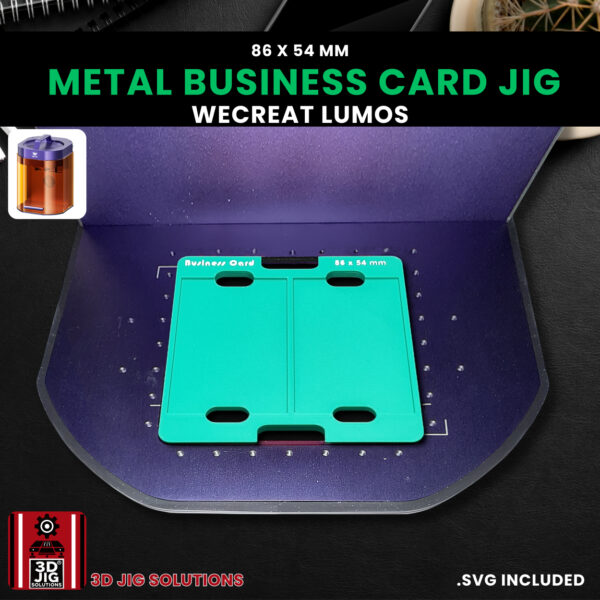 WeCreat Lumos Metal Business Card Engraving Jig - Image 5