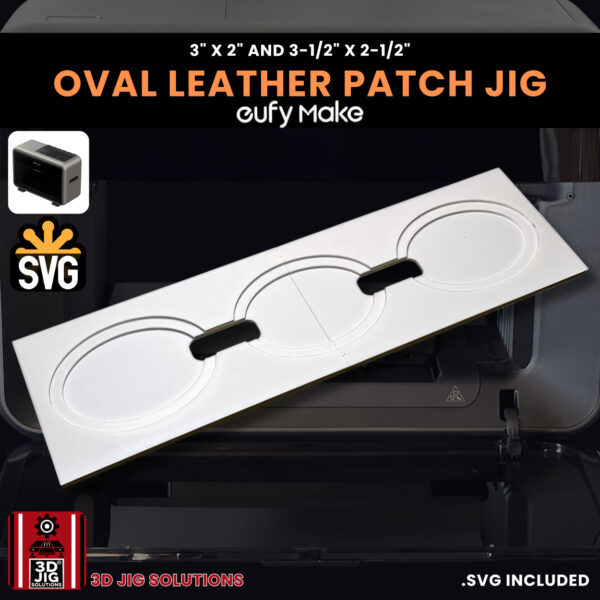 EufyMake E1 Oval Hat Patch Jig | UV Printer Fixture - Image 4