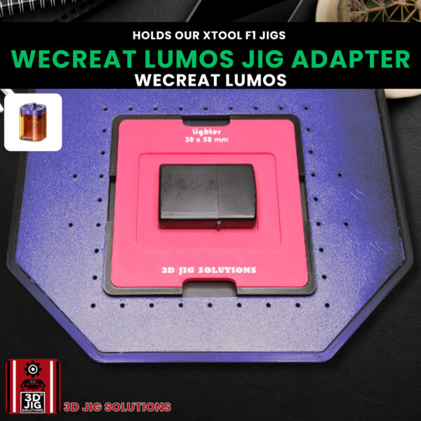 WeCreat Lumos Jig Adapter: Use xTool F1 Jigs on Lumos - Image 4