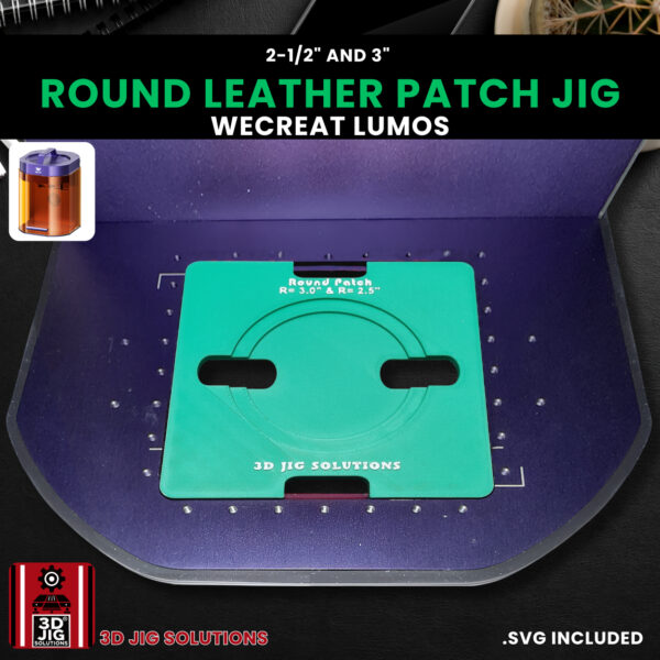 WeCreat Lumos Round Hat Patch Engraving Jig - Image 5