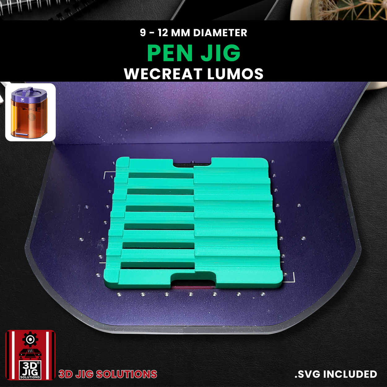 WeCreat Lumos Pen Laser Engraving Jig - Image 10