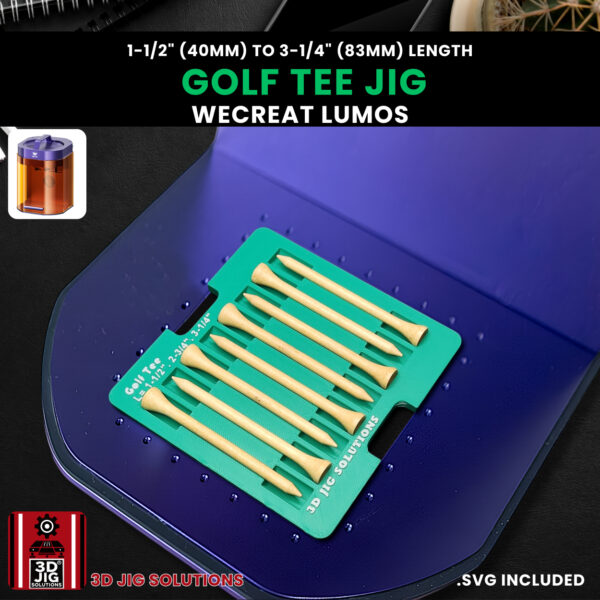 WeCreat Lumos Golf Tee Laser Engraving Jig - Image 2