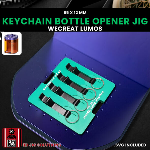 WeCreat Lumos Keychain Bottle Opener Engraving Jig - Image 3