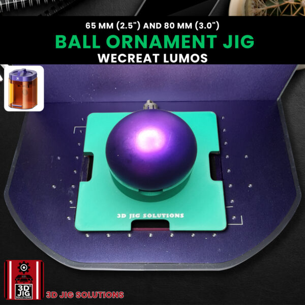 WeCreat Lumos Ball Ornament Jig | Christmas Bauble Engraving Fixture - Image 3