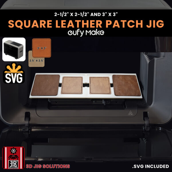 EufyMake E1 Square Hat Patch Jig | UV Printer Fixture - Image 5