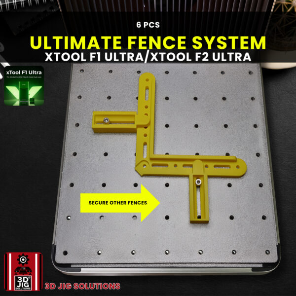 xTool F1 Ultra Engraving Fence Kit | Ultimate Alignment Jig & Guide Fixture | xTool F2 Ultra Compatible - Image 6