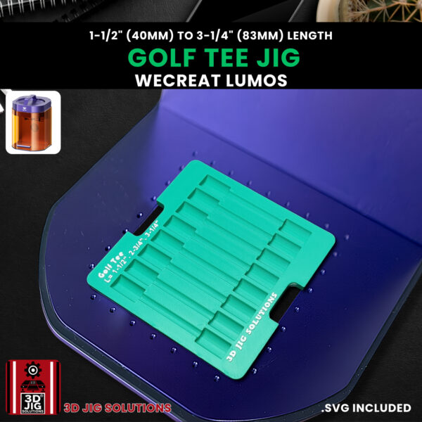 WeCreat Lumos Golf Tee Laser Engraving Jig - Image 3