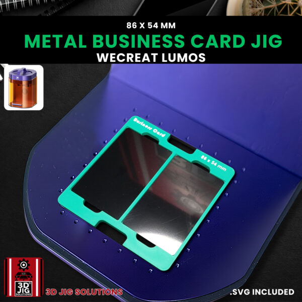 WeCreat Lumos Metal Business Card Engraving Jig - Image 6