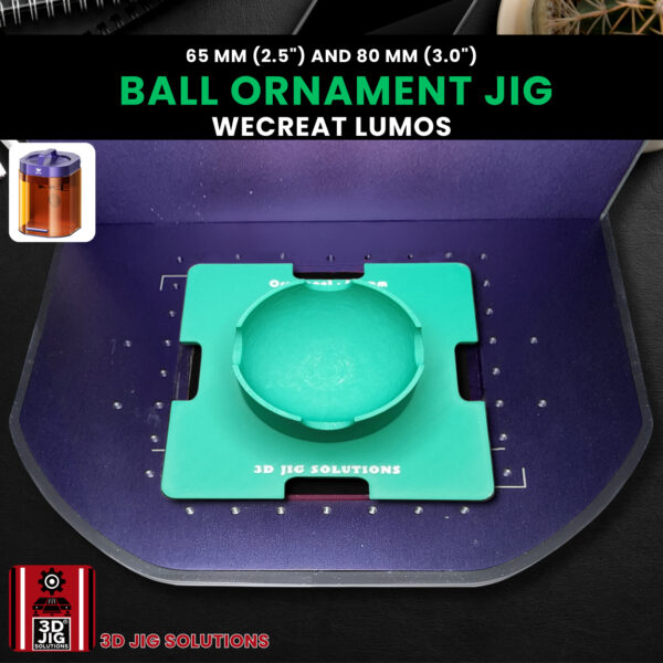 WeCreat Lumos Ball Ornament Jig | Christmas Bauble Engraving Fixture - Image 4
