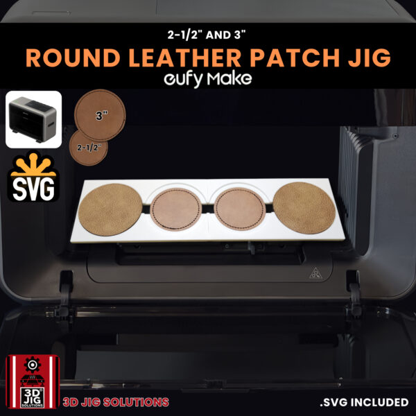 EufyMake E1 Round Hat Patch Jig | UV Printer Fixture - Image 5